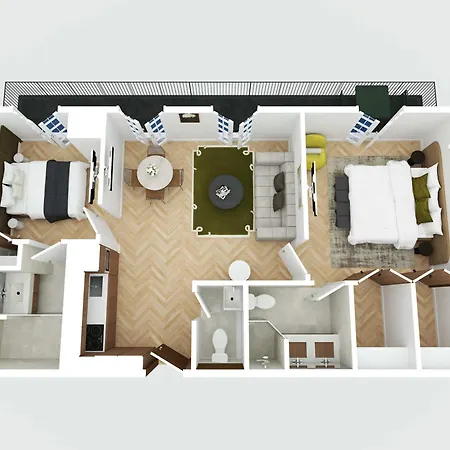 Harmony Collection I 2br 4p Opera Grevin Appartamento *